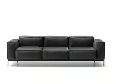 DS-21 QUBIC - 3 seater leather sofa by de Sede - view 3